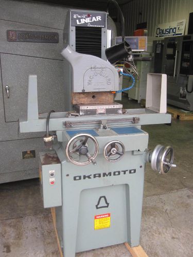 Okamoto linear 612/14 hand feed surface grinder toolmakers made in japan mitsui for sale