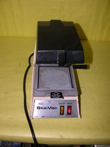 Buffalo dental stalite sta-vac vacuum forming system / heater for sale