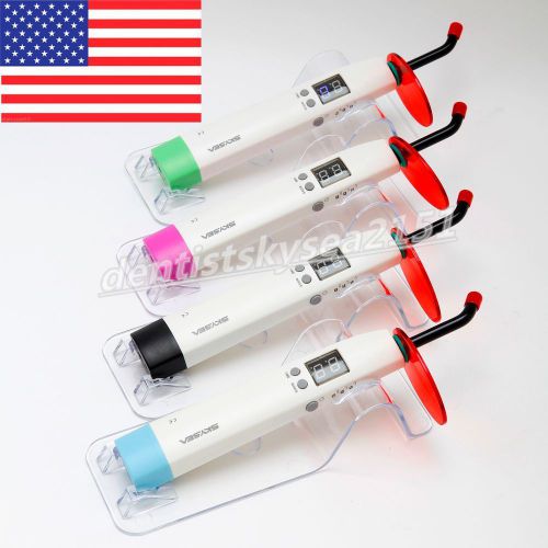 Dental Wireless Cordless LED Curing Light Lamp Unit 4 Colors USA Shippping! Sale