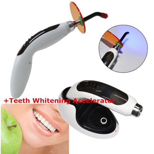 25% OFF Sale Dental LED Curing Light Lamp1800MW w Teeth Whitening Accelerator