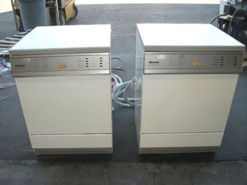 Lot of 2 miele g7781 professional dishwasher for parts or fixer-up for sale