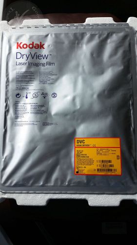 Sealed KODAK Dryview DVC Laser Imaging Film Case (4 Pack) 500 Total Sheets