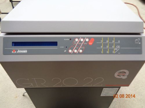 Jouan centrifuge gr 2022 refrigerated &#034;it wont last&#034; for sale