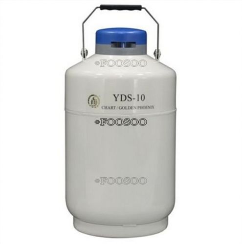 Yds-10 with dewar 10 ln2 cryogenic liquid strap l container nitrogen tank for sale