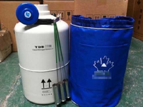 30 L Liquid Nitrogen LN2 Tank+ Straps Cryogenic Container S-7