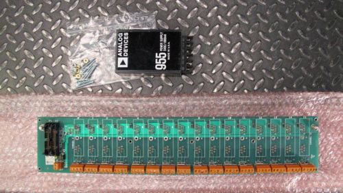 16 Channel Backplane, Analog Devices 5B01 for 5B I/O with 995 Power Supply