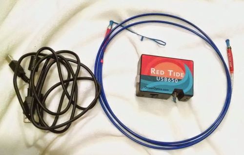 Ocean Optics Red Tide Emission Spectrophotometer USB650 Vernier