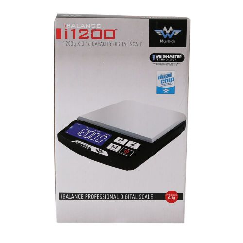 My weigh ibalance 1200 precision digital jewelry lab scale 1200g x 0.1g – black for sale