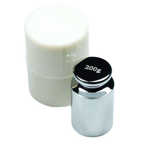 200g Calibration Weight with Padded Storage Case &amp; 5 Gram Test Weight