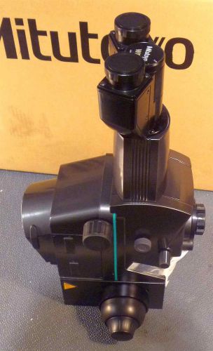 Mitutoyo ergonomic high power microscope model fs70z-ths nib for sale