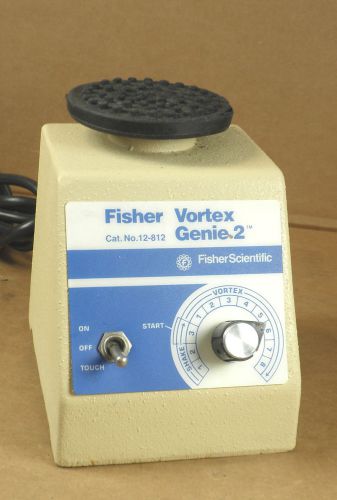 Fisher scientific vortex genie 2 g-560 with plate top *missing foot* (ref #6) for sale