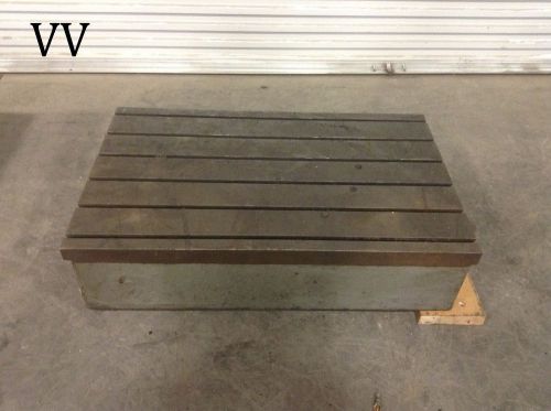 T-slot workholding work holding mounting table top 42&#034; x 26&#034; x 10&#034; for sale