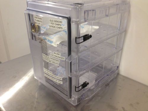 Bel-art scienceware secador desiccator box clear large  - barely used for sale