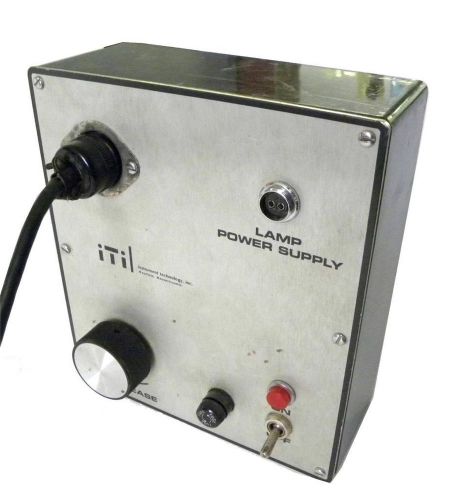 INSTRUMENTS TECHNOLOGY LAMP POWER SUPPLY MODEL 124040