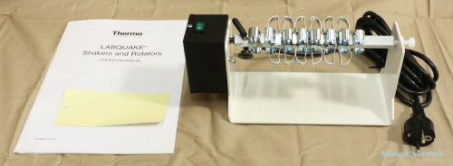 Thermo scientific 400220q labquake tube shaker/rotator, with 14 tube clip bar for sale