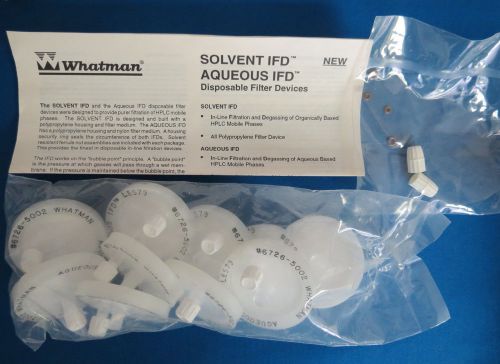 Whatman aqueous ifd in-line hplc filter/degasser 0.2µm 50mm 6726-5002 pk/10 for sale