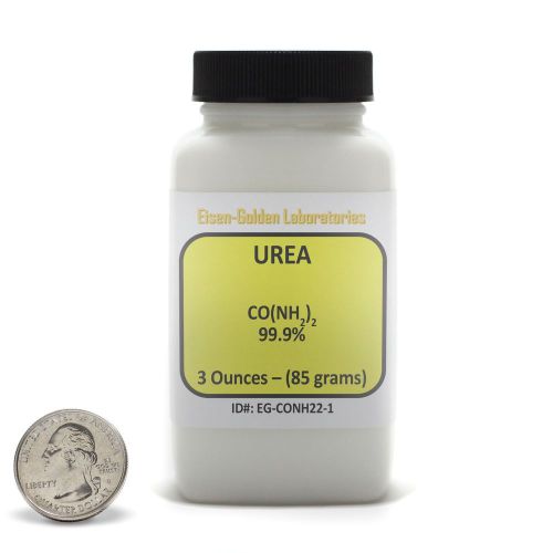 Urea [CH4N2O] 99% ACS Grade Prills 3 Oz in a Space-Saver Bottle USA