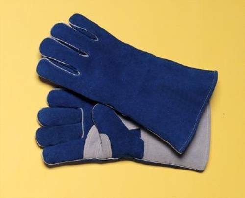 Bourbon 14&#034; Side Split Cowhide Cotton/Foam Lined Insulated Welders Gloves
