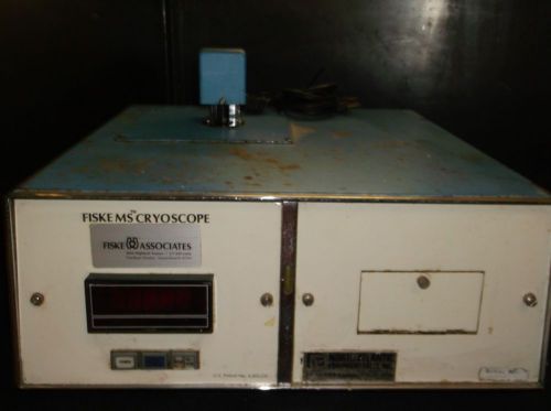 Fiske ms cryoscope by north atlantic for sale