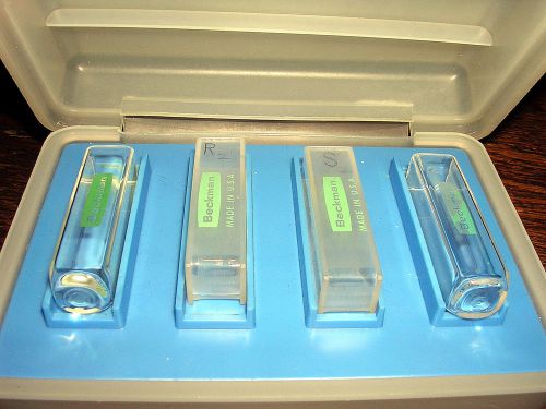 Beckmanl quartz spectrophotometer cuvettes for sale