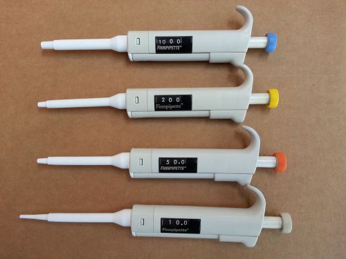 Thermo set of 4 adjustable pipettes