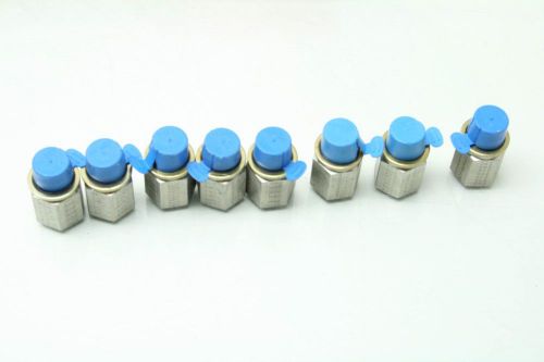 Eight 316 Stainless Steel Reducing Tube Fittings 3/8&#034; x 3/8&#034; NPT