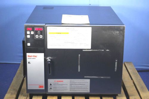 3m steri-vac xl aeration aerator cabinet sterilizer w/ warranty!! for sale