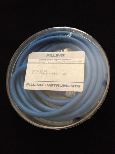NEW PILLING 8 Ft. Fiber Optic Cable Illuminator 52-1162 3.3mm/2.43m