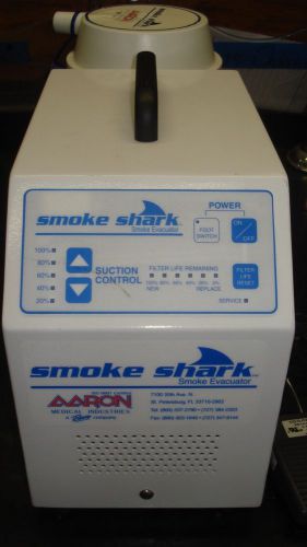Aaron Bovie Smoke Shark Smoke Evacuator With Filter and Foot Pedal