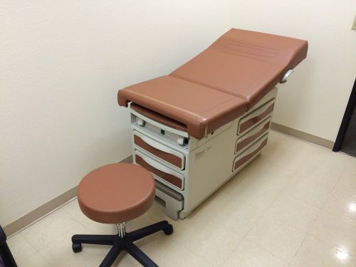 Ritter 204 Medical Examination Table Clay Color with Stool ~~NICE~~