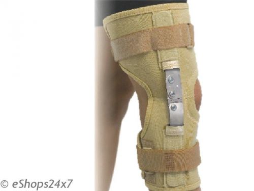 Large-Tri-Axle Hinged Knee Brace Maximum Protection +Near Brand New @eShops24x7