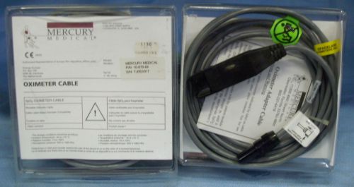 2 Mercury Reusable Oximeter Cables #10-070-04
