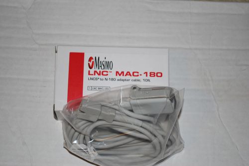 NEW IN BOX MASIMO LNC MAC-180 10 FT REF: 2268 CABLE