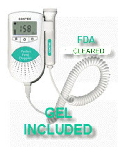 Sonoline B Fetal heart doppler  LCD display 3mhz GREEN, GEL INCLUDED USA FDA