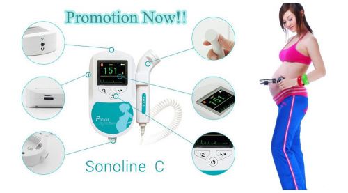 Factory--home fetal doppler,pregnant women check,contec,3m probe,baby heart rate for sale