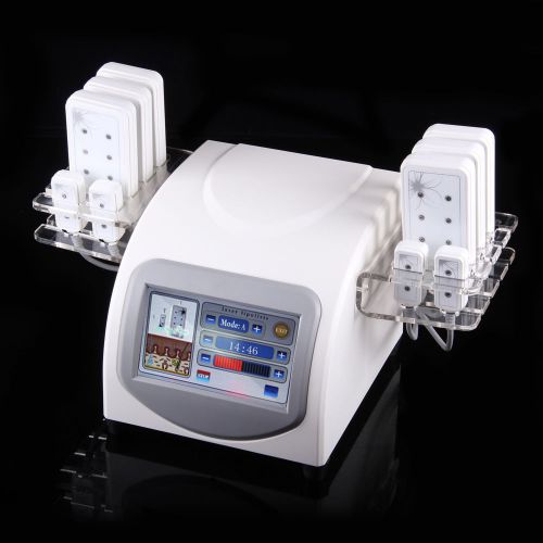 10 Patterned Diode Pad 650nm Lipo Laser Cellulite Removal Body Arm Slim Machine