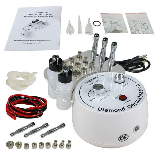 3in1 dermabrasion facial diamond microdermabrasion vacuum spray beauty machine for sale