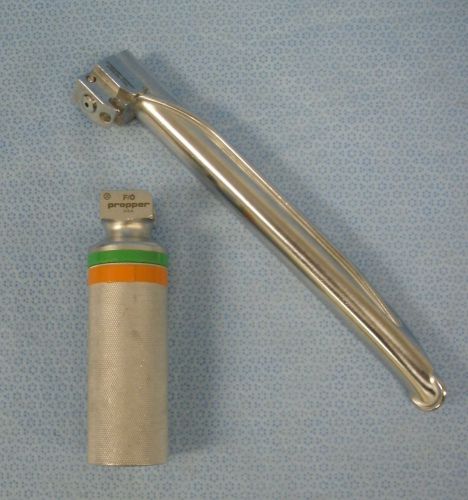 Propper Fiber Optic Laryngoscope Handle with Miller 4 Blade