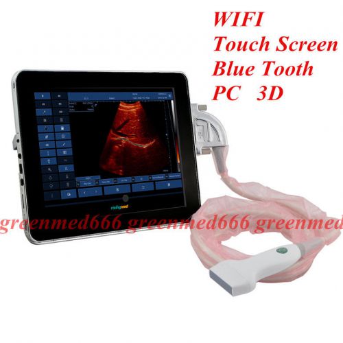 10&#039;&#039;hd upad scan full digital b&amp;w touchscreen ultrasound scanner +linear probe for sale