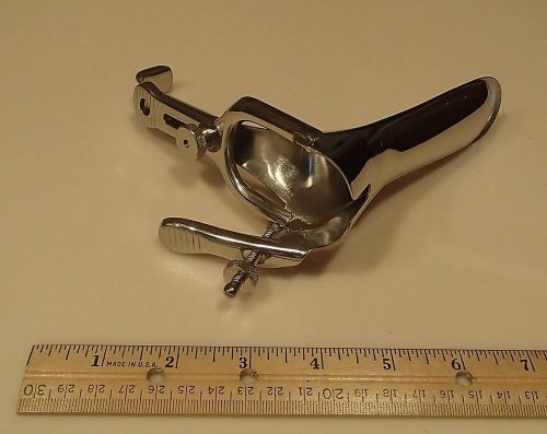 Graves Vaginal Speculum ~ Large ~ Right Open Sided, Surgical Instruments