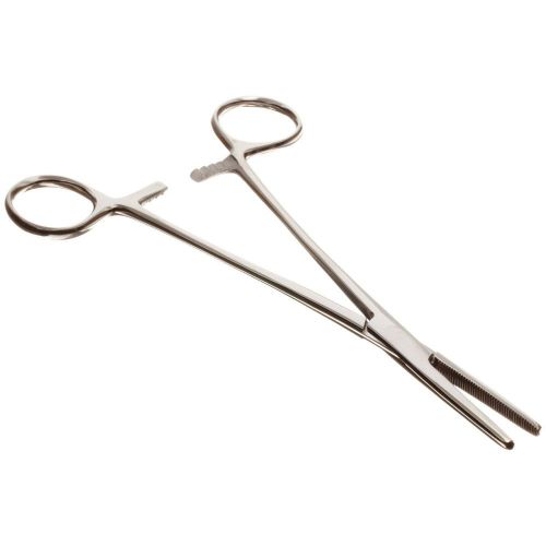 New 8&#034; straight hemostat forceps locking clamps - stainless steel for sale