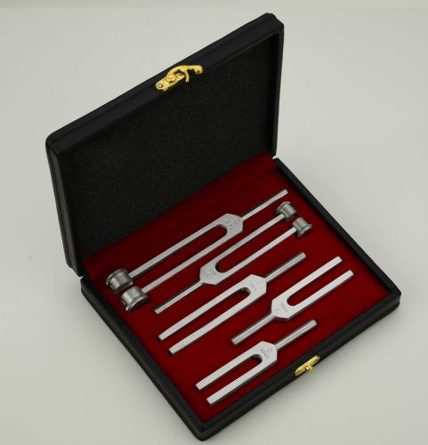 Tunning Fork Set for ENT Diagnostic Tunning Set (5 pcs Set) Aluminium Alloy