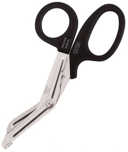 Scissors Utility Shears Medical EMT EMS 7.5 New Black Handles Prestige Medical