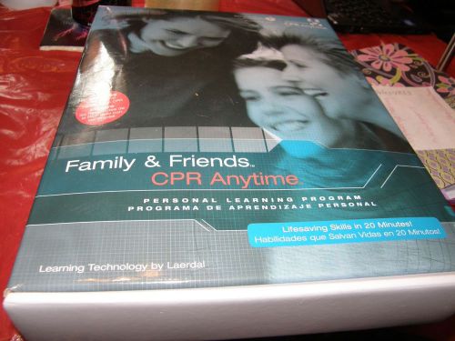 Family &amp; friends cpr anytime personal learning program kit hands-only-cpr (2005) for sale