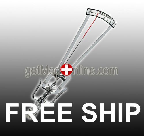 NEW ! Riester Schiotz B Tonometer Silver, Inclined Scale, Specification 5, 5111