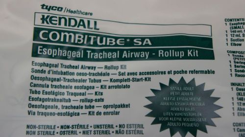 Kendall combiture sa esophageal tracheal airway, rollup kit, small adult 5-18437 for sale