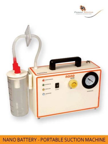 Brand new economical nano battery portable suction machine for ambulance  nbd11 for sale