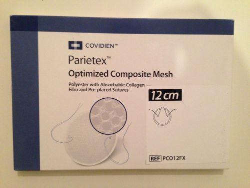 PCO12FX Covidien Parietex Optimized Composite Mesh (PCO) 12cm Round ~ 2018/11