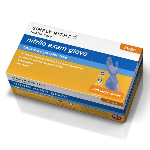 Simply Right Nitrile Gloves - 200 ct. - Large
