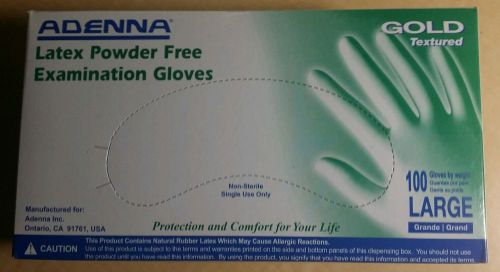 Adenna Latex Powder-Free Exam Gloves Size Large - Like McKesson brand